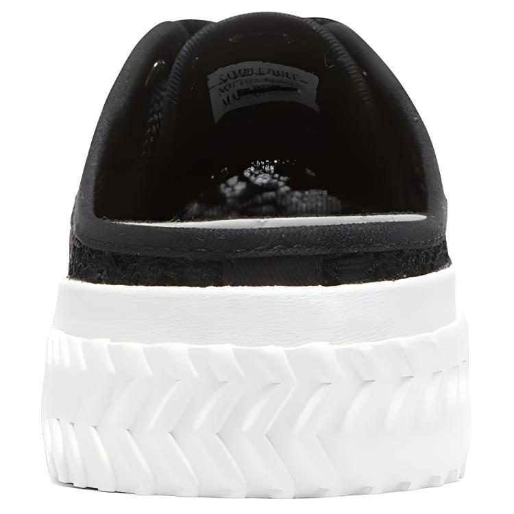 Shop (W) Skechers 街头 Trax 高帮黑色懒人鞋 177031-BLK