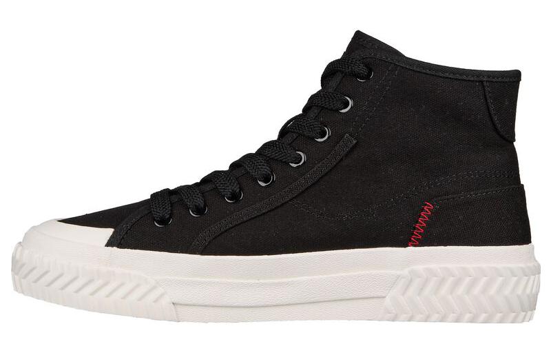 Buy (W) Skechers Street Trax Hi 'Negro Blanco' 177045-BLK