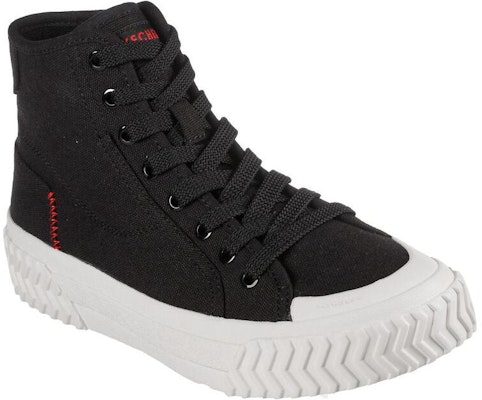 (W) Skechers Street Trax Hi 'Hitam Putih' 177045-BLK Lookbook (W) Skechers Street Trax Hi 'Hitam Putih' 177045-BLK