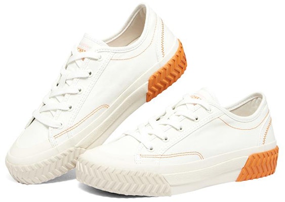 (W) Skechers Street Trax Tinggi 'putih oranye' 177041-WHT Lookbook (W) Skechers Street Trax Tinggi 'putih oranye' 177041-WHT