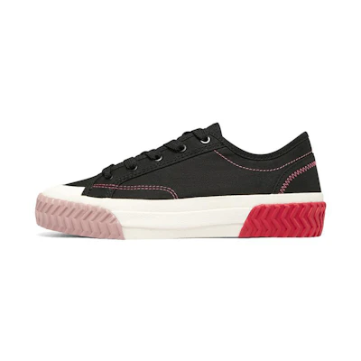 (W) Skechers Street Trax Hi 'Black'