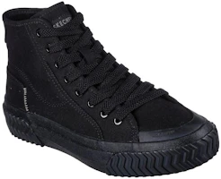Order Skechers Street Trax Hi - Tread High 防滑耐磨 高筒 帆布鞋 女款 黑色