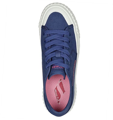 (W) Skechers Street Trax Hi 'Putih Biru' 177035-NVY Lookbook (W) Skechers Street Trax Hi 'Putih Biru' 177035-NVY