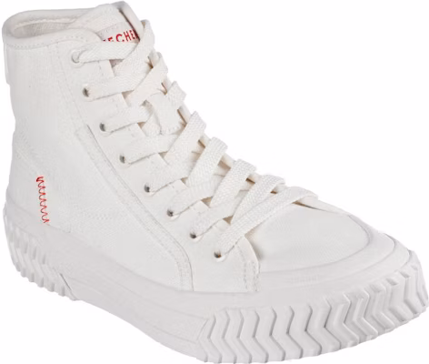 (Women) Skechers Street Trax Hi 'White Canvas' 177045-WHT Lookbook (Women) Skechers Street Trax Hi 'White Canvas' 177045-WHT