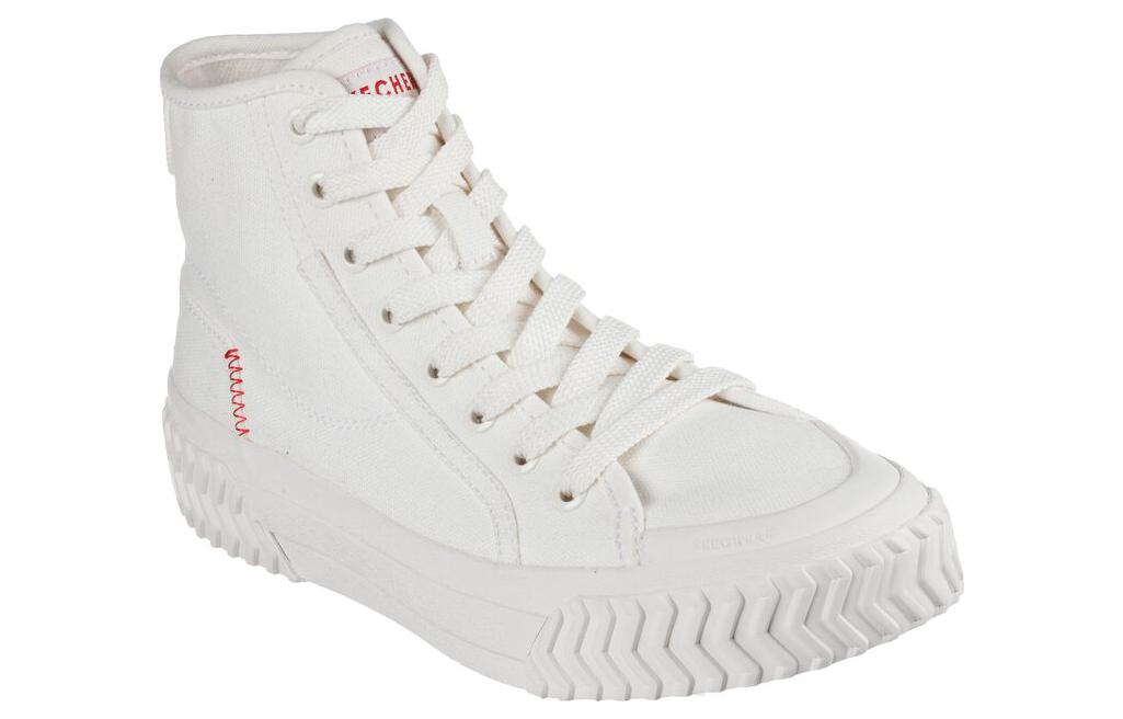 Lookbook (W) Skechers Street Trax Hi 'Kanvas Putih' 177045-WHT
