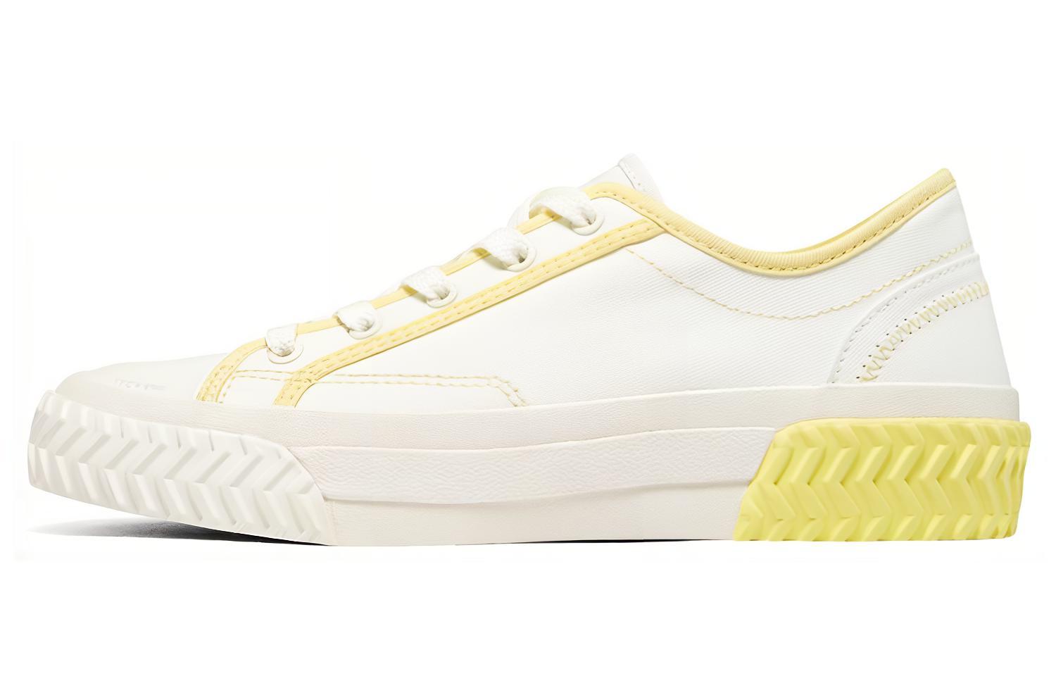(Women) Skechers Street Trax Hi 'White Yellow' 177040-WYL