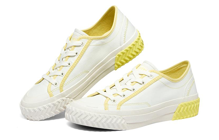 Lookbook (W) Skechers Street Trax Hi ''Weiß Gelb'' 177040-WYL