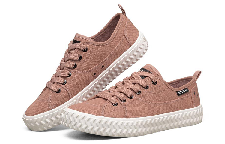 Lookbook (W) Skechers Street Trax Low-Top Sneaker Rosa 66666305-PNK