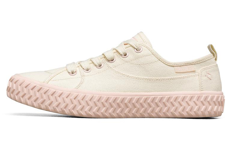 (Women) Skechers Street Trax Low-Top Sneakers White/Pink 66666305-OFWT