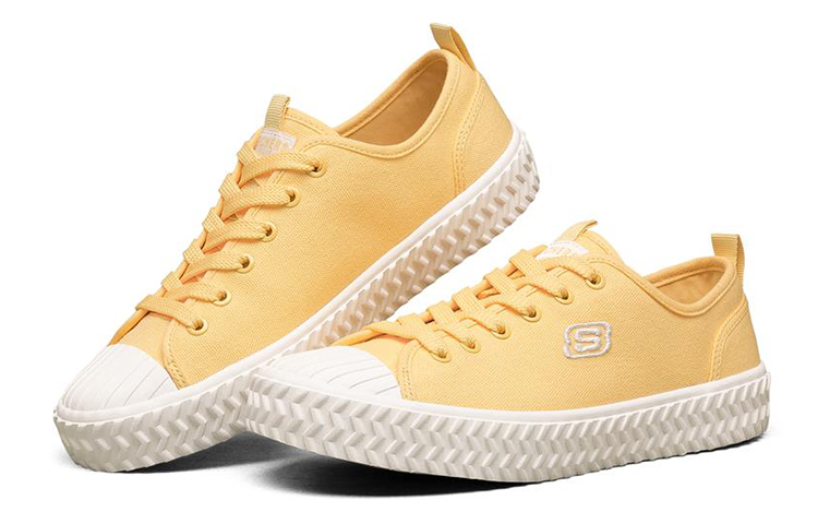 Lookbook (Women) Skechers Street Trax Low Leisure Shoes Yellow 155126-YEL
