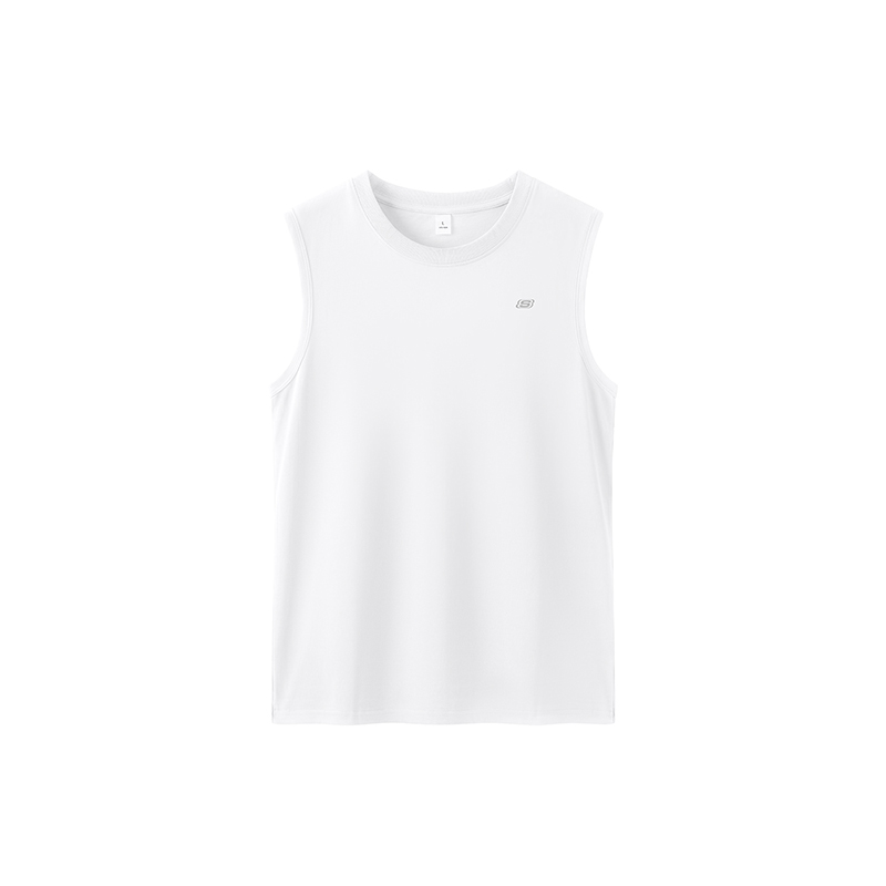 Skechers Summer Cotton Logo Tank Top – Breathable, Lightweight, Versatile. S0926002-01A4
