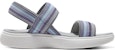 (Women) Skechers Summer Skipper 'Grey Blue' 114400-PRMT
