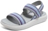 Lookbook (Women) Skechers Summer Skipper 'Grey Blue' 114400-PRMT