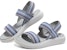 (Women) Skechers Summer Skipper 'Grey Blue' 114400-PRMT