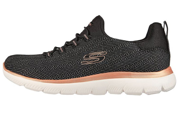 (Women) Skechers Summits-Dazzling Me 'Black Gold' 149528-BKRG