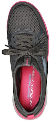 (Women) Skechers Summits-Free Classics 'Charcoal Grey' 149535-CCMT Shop (Women) Skechers Summits-Free Classics 'Charcoal Grey' 149535-CCMT