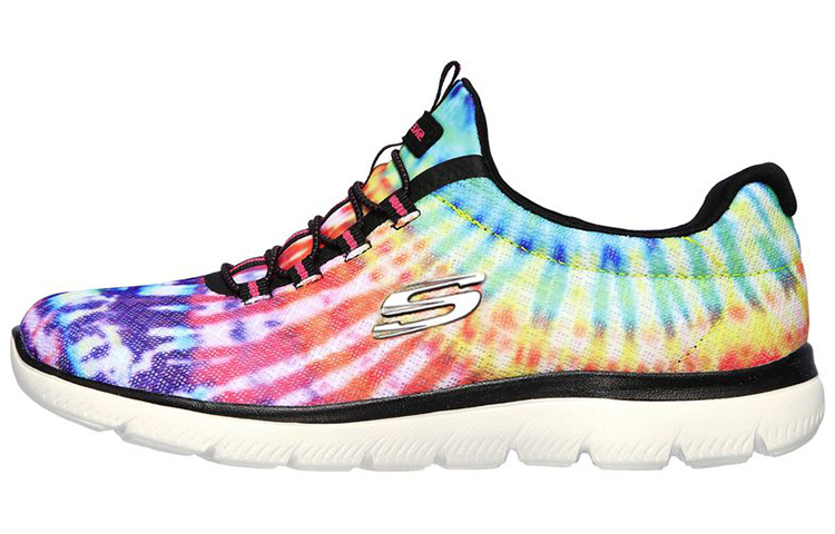(Women) Skechers Summits-Looking Groovy 'Black Multicolor' 149132-BKMT
