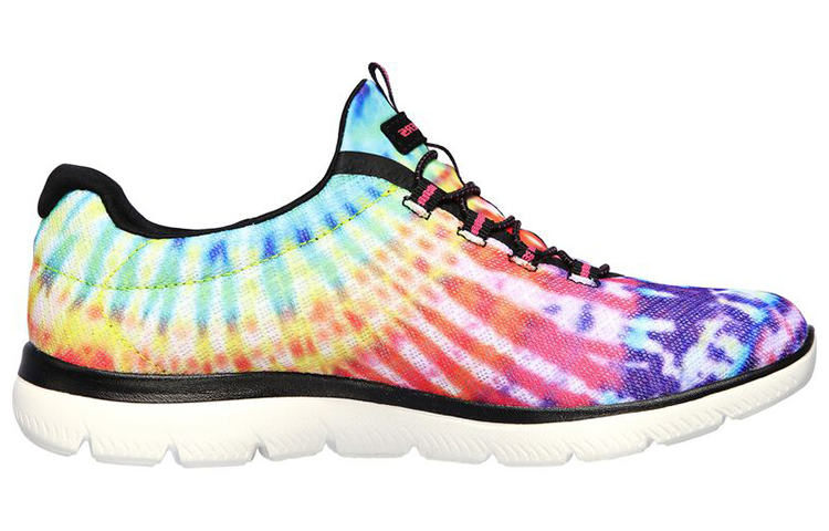 Order (Women) Skechers Summits-Looking Groovy 'Black Multicolor' 149132-BKMT