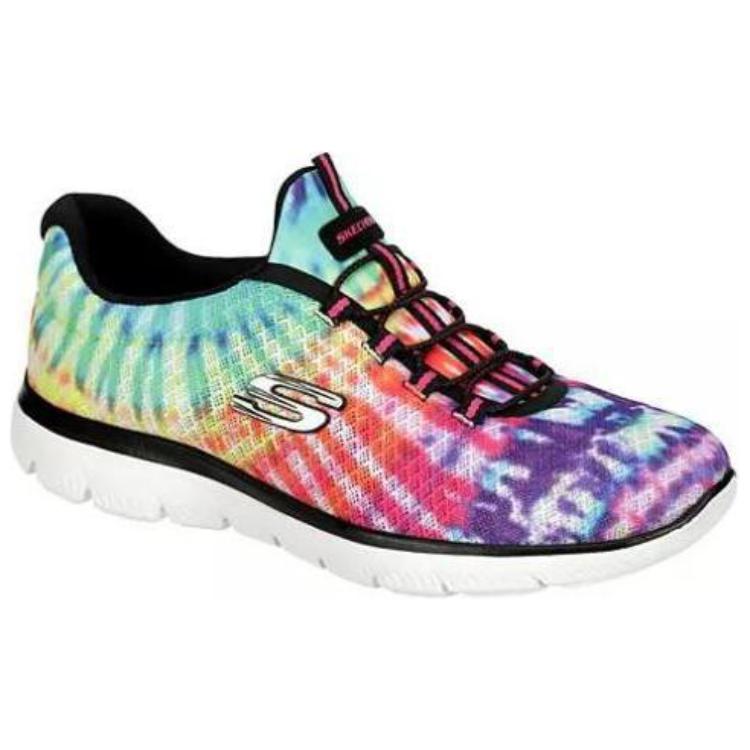 Lookbook (Women) Skechers Summits-Looking Groovy 'Black Multicolor' 149132-BKMT