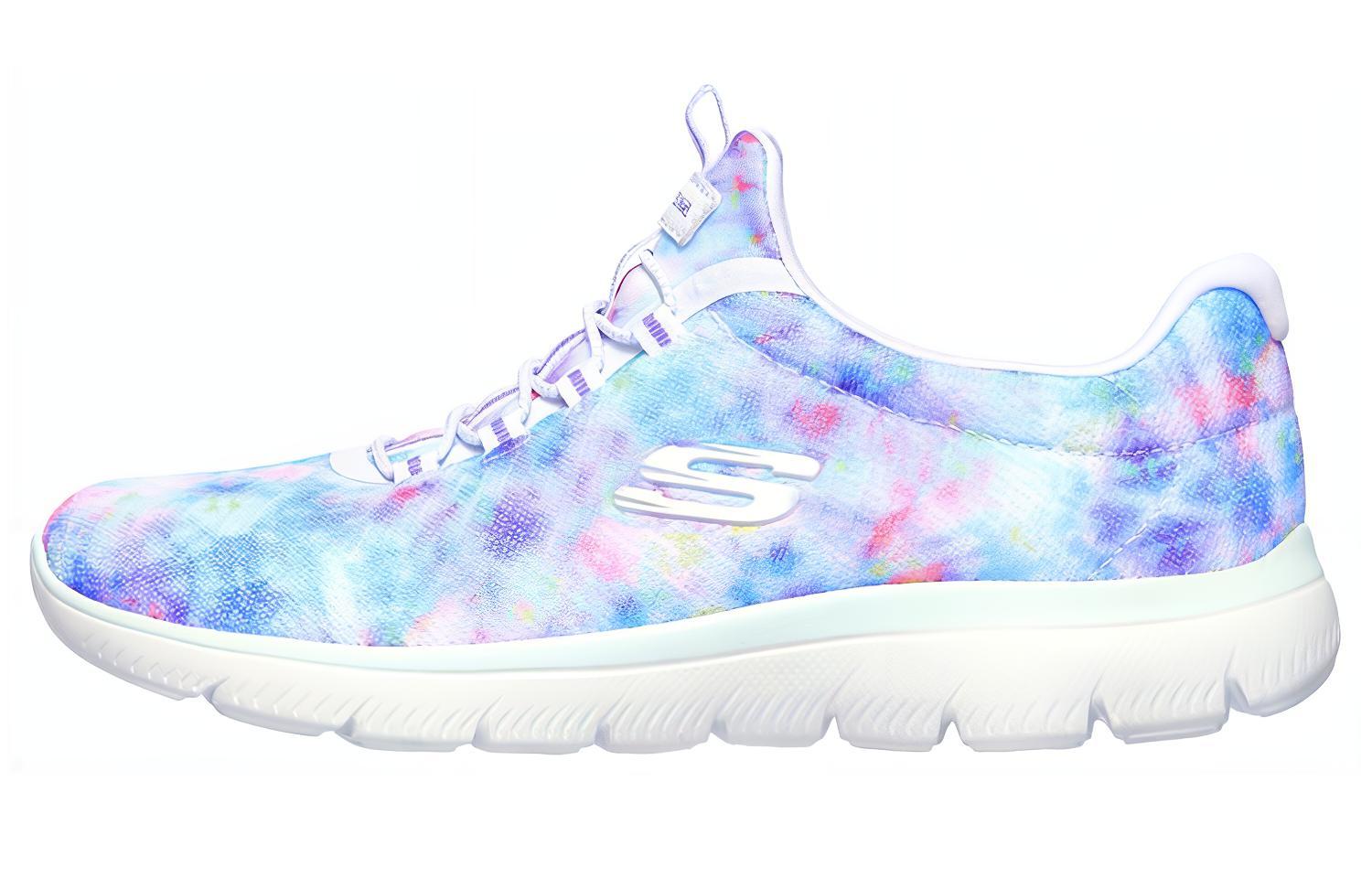 (Women) Skechers Summits-Looking Groovy 'Blue Multicolor' 149132-WMLT