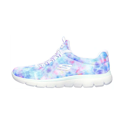 (W) Skechers Summits-Looking Groovy 'Blue Multicolor'