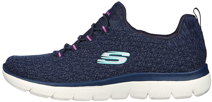 (Women) Skechers Summits-New Vibe 'Blue Pink' 149934-NVMT Buy (Women) Skechers Summits-New Vibe 'Blue Pink' 149934-NVMT