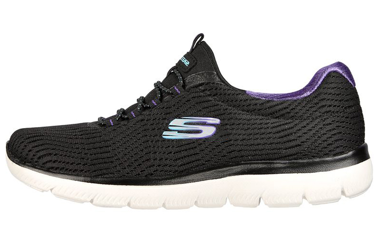 (Women) Skechers Summits-Next Wave 'Black Purple' 149538-BKPR