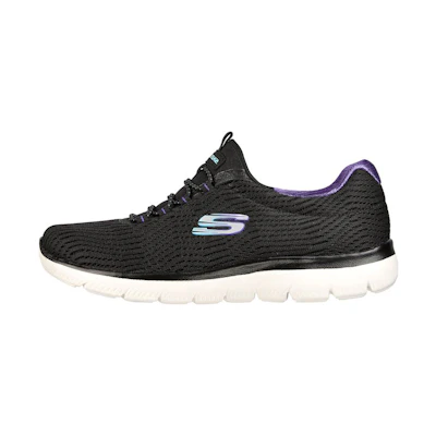 (W) Skechers Summits-Next Wave 'Black Purple'
