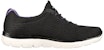 (W) Skechers Summits-Next Wave 'Hitam Ungu' 149538-BKPR