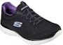 Lookbook (W) Skechers Summits-Next Wave 'Hitam Ungu' 149538-BKPR