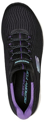 (W) Skechers Summits-Next Wave 'Hitam Ungu' 149538-BKPR Shop (W) Skechers Summits-Next Wave 'Hitam Ungu' 149538-BKPR