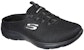 (Women) Skechers Summits-Swift Step 'Black Slip-On' 149529-BBK