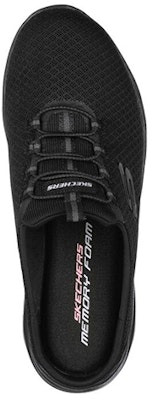 (Women) Skechers Summits-Swift Step 'Black Slip-On' 149529-BBK Shop (Women) Skechers Summits-Swift Step 'Black Slip-On' 149529-BBK
