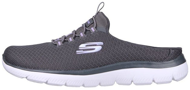 Skechers Summits-Swift Step 休閒時尚半拖 女款 灰 Buy Skechers Summits-Swift Step 休閒時尚半拖 女款 灰