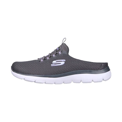 (W) Skechers Summits-Swift Step 'Grey Slip-On'