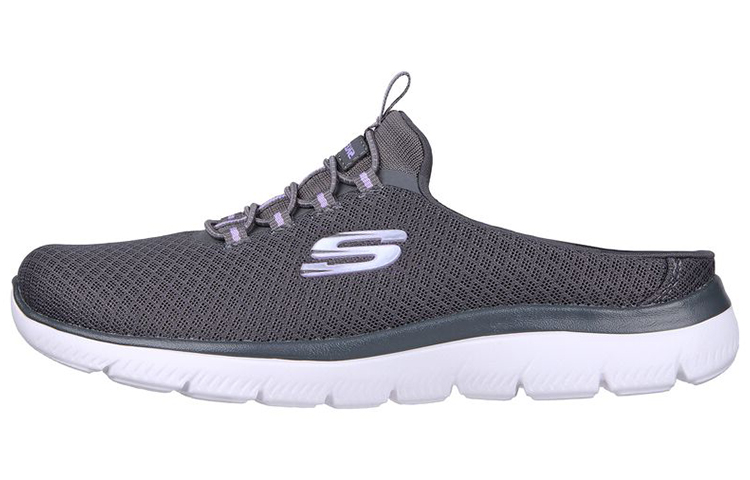 (Women) Skechers Summits-Swift Step 'Grey Slip-On' 149529-CCLV