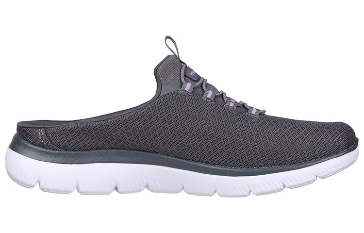 Order (Women) Skechers Summits-Swift Step 'Grey Slip-On' 149529-CCLV