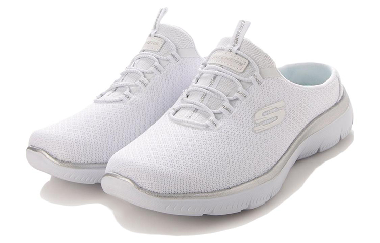 Lookbook Skechers Summits-Swift Step 半拖運動休閒鞋 女款 白色