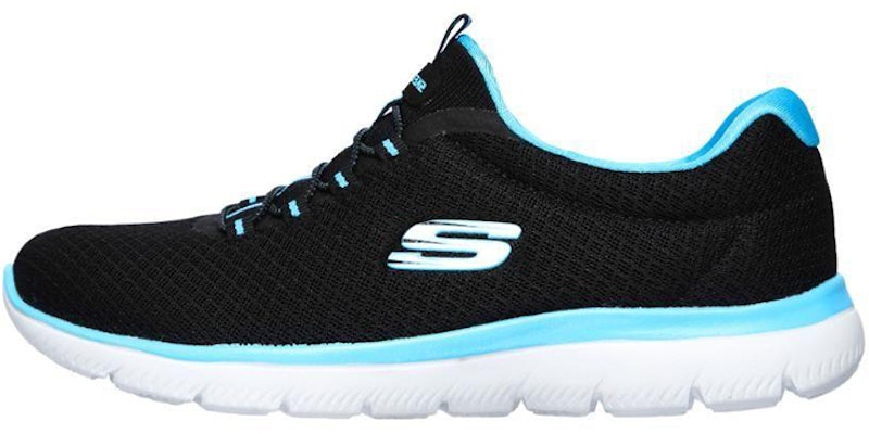 (W) 스케쳐스 서밋 블랙/블루 (Skechers Summit Black/Blue) 12980-BKTQ Buy (W) 스케쳐스 서밋 블랙/블루 (Skechers Summit Black/Blue) 12980-BKTQ