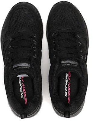 (W) Skechers Summits 'Hitam Kasual' 12997-BBK Shop (W) Skechers Summits 'Hitam Kasual' 12997-BBK