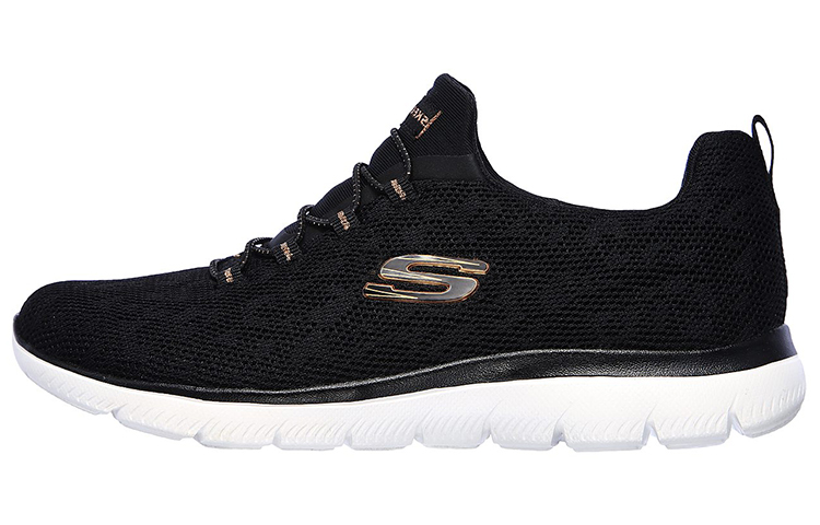 (Women) Skechers Summits 'Black White' 149037-BKRG