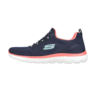 (W) Skechers Summits 'Blue Pink'
