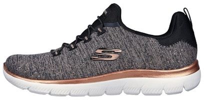 (Women) Skechers Summits 'Brilliant Splash Black Gold' 149539-BKRG (Women) Skechers Summits 'Brilliant Splash Black Gold' 149539-BKRG
