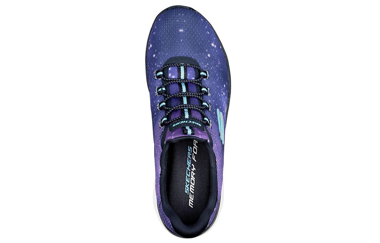 Lookbook (Women) Skechers Summits 'Galaxy Dream Blue Purple' 149532-NVMT