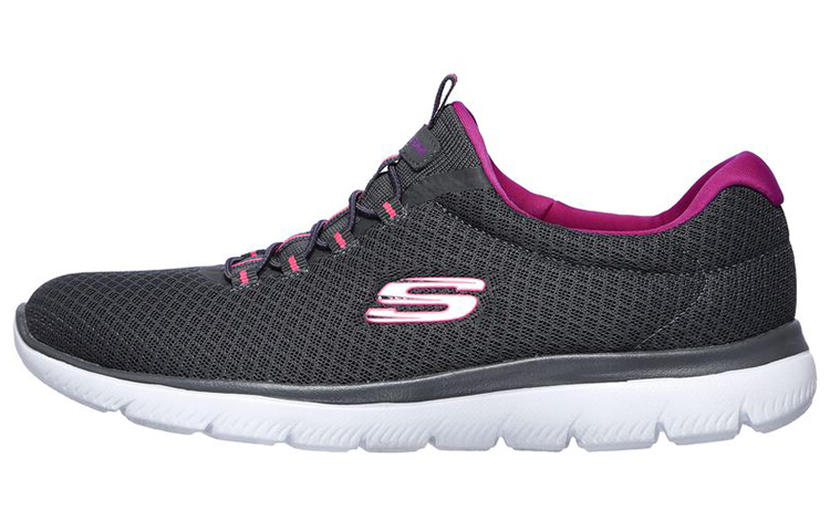 (Women) Skechers Summits 'Grey Purple' 12980-CCPR