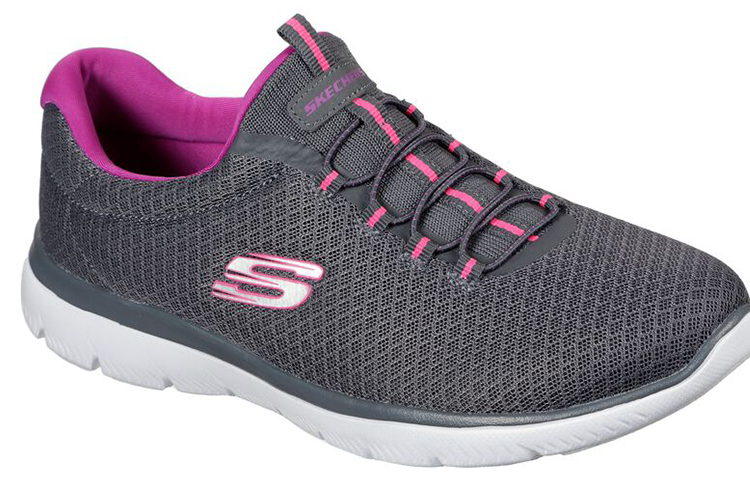 Lookbook (W) Skechers Summits 'Kelabu Ungu' 12980-CCPR