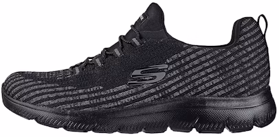 (Women) Skechers Summits Cool Dash 'All Black' 149527-BKCC (Women) Skechers Summits Cool Dash 'All Black' 149527-BKCC