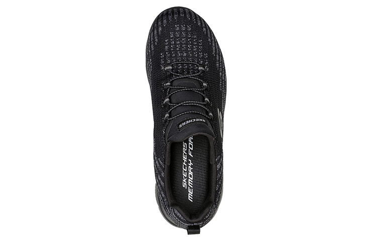 Shop Skechers Summits Cool Dash 低筒 跑步鞋 女款 全黑