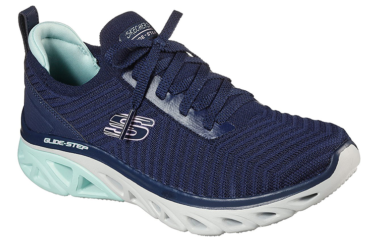 Lookbook Skechers Summits Cool Dash 低筒 跑步鞋 女款 藍