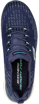 Skechers Summits Cool Dash 低幫 跑步鞋 女款 藍白色 Shop Skechers Summits Cool Dash 低幫 跑步鞋 女款 藍白色